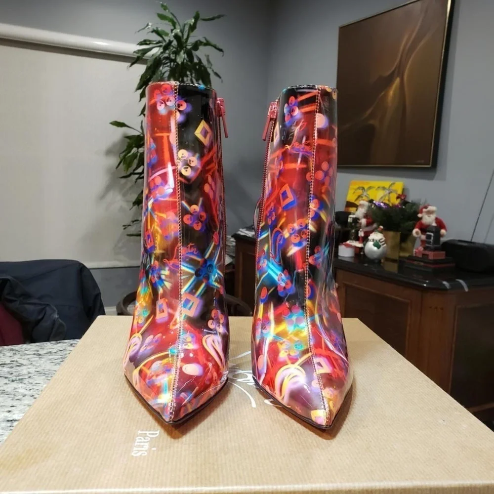 New Christian Louboutin So Kate 100mm Booty size 38